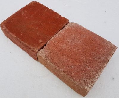 Pavé Albi carrossable rose toscane 15 x 15 cm, ép.60 mm