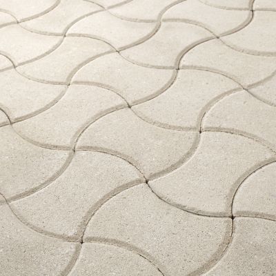 Pavé autobloquant Orbes ton pierre 15 x 20 cm, ép.5 cm