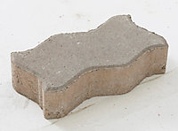 Pavé autobloquant S gris 21,9 x 11 cm, ép.5,5 cm