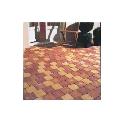 Pavé Blooma Antinéa nuancé clair 10 x 10 cm, ép.3,7 cm
