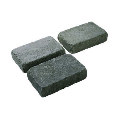 Pavé BLOOMA Antinéa nuancé gris 13 x 20 cm, ép.5 cm
