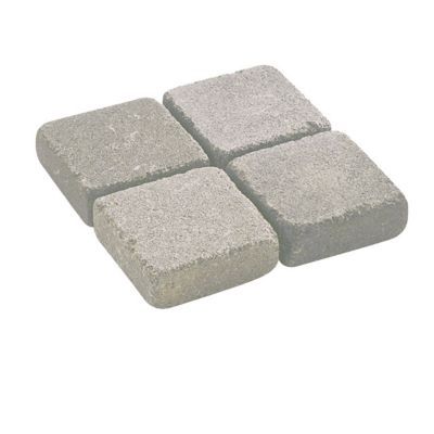 Pavé BLOOMA Antinéa ton pierre 13,3 x 13,3 cm, ép.5 cm