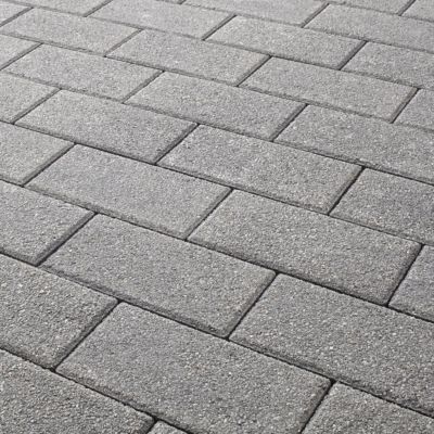 Pavé carrossable 20 x 10 cm ép. 5 cm anthracite