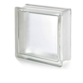 Pavé de verre Riva incolore 19 x 19 cm, ép.80 mm