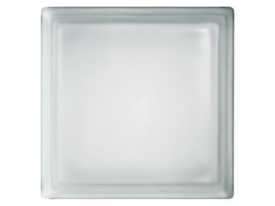 Pavé de verre Sahara incolore 19 x 19 cm, ép.80 mm