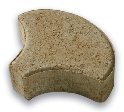 Pavé Ecaille jaune 20 x 15,8 cm, ép.4,2 cm Castorama