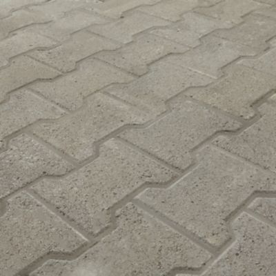 Pavé H gris 19,8 x 16,5 cm, ép.4,5 cm