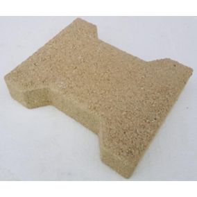 Pavé H Sable jaune 20 x 16 cm, ép.45 mm