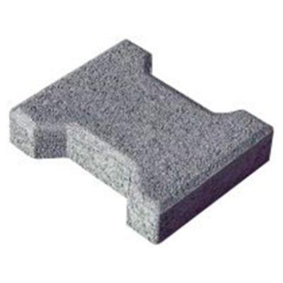 Pavé I béton gris 19,8 x 16 cm, ép.45 mm