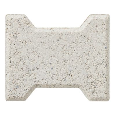 Pavé I béton ivoire 19,8 x 16 cm, ép.45 mm
