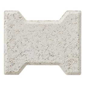Pavé I béton ivoire 19,8 x 16 cm, ép.45 mm