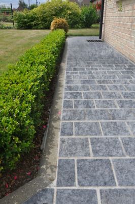 Pavé Ottoman marbre 15 x 15 cm, ép.20 mm Castorama