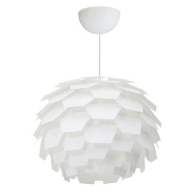 Pavillon en plastique rond Diall Ø100 x H.45 mm blanc