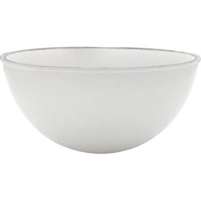 Pavillon en plastique rond Diall Ø100 x H.45 mm blanc