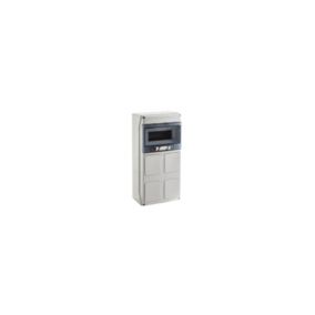 Pcsn9pt - Coffret Pour Prise étanche Ip65 - Prédécoupage 4 Prises - 1 Rangée De 9 Modules - Ide Star