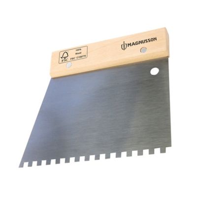 Peigne à colle carrelage 18cm U 6mm Magnusson