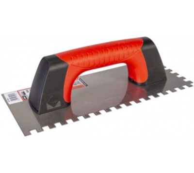 Peigne Acier 28 cm Manche Rubiflex fermé 8 x 8 mm - 75957 - RUBI