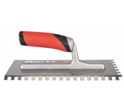 Peigne avec manche RUBIFLEX 45 degrés ACIER 28 cm 10 x 10 mm - 75948 - RUBI