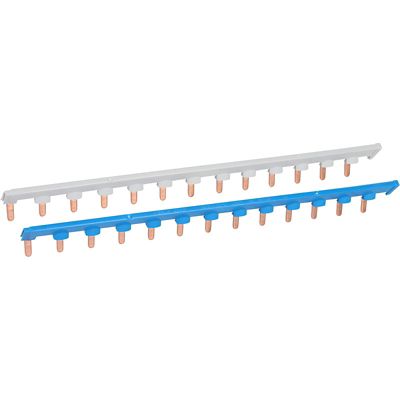 4 Peignes D'alimentation Schneider 24 Modules 4 Poles 3 Phases + N - Réf 19517