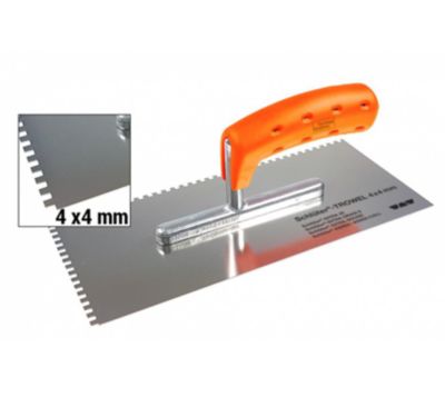 Peigne Spécial DITRA et natte d'étancheitée  4 x 4 mm - TRL4X4 - SCHLÜTER