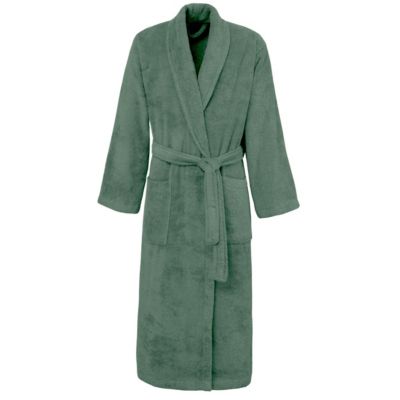 Peignoir éponge homme-femme col châle 400 g/m² Lichen S STUDIO