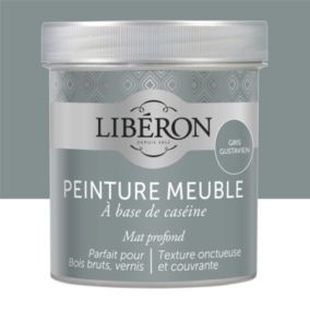 Peinture à base de caséine meubles Libéron gris gustavien mat 500ml