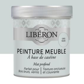 Peinture à base de caséine meubles Libéron gris nuée mat 500ml