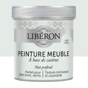 Peinture à base de caséine meubles Libéron gris voilé mat 500ml