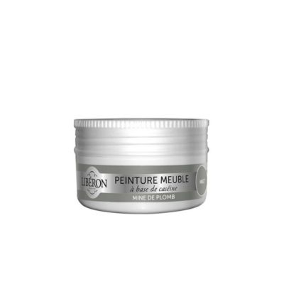 Peinture à base de caséine meubles Libéron mine de plomb mat 75ml
