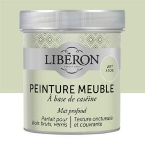 Peinture à base de caséine meubles Libéron vert à soie mat 500ml