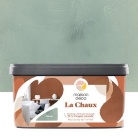 Peinture à effet Maison Déco La Chaux olivier 2,5L