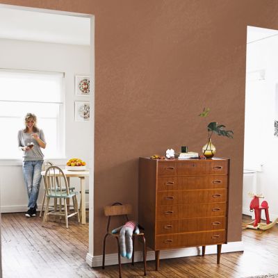 Peinture à effet Maison Déco La Chaux terracotta 2,5L