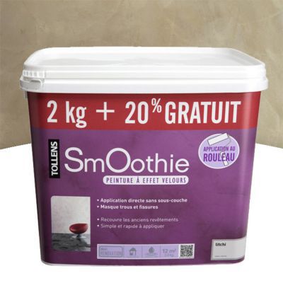 Peinture à effet smoothie Biscuit 2kg + 20%