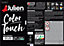 Peinture aérosol Color Touch multi supports Julien satin framboise 400ml