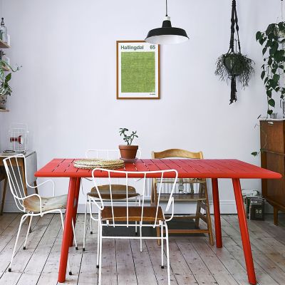 Peinture aérosol Color Touch multi supports Dulux Valentine brillant rouge feu 400ml