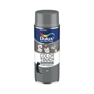 Peinture aérosol Color Touch multi supports Dulux Valentine effet magnétique 400ml