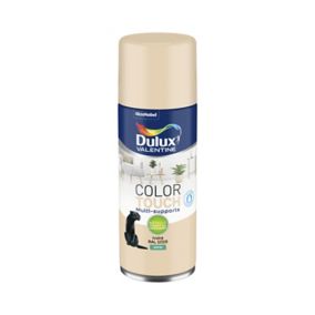 Peinture aérosol Color Touch multi supports Dulux Valentine satin ivoire 400ml