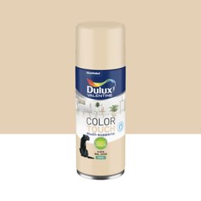 Peinture aérosol Color Touch multi supports Dulux Valentine satin ivoire 400ml