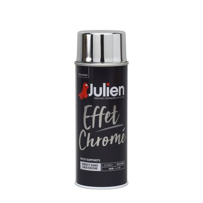 Peinture aérosol Color Touch multi supports Julien effet chrome