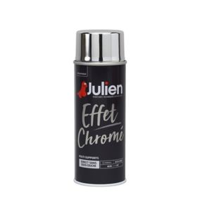 Peinture aérosol Color Touch multi supports Julien effet chrome argent 400ml