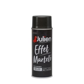 Peinture aérosol Color Touch multi supports Julien effet martelé noir 400ml