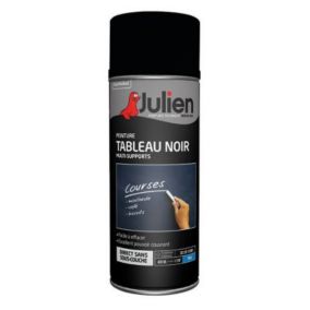 Peinture aérosol spécial carrosserie Julien brillant noir RAL 37055 400ml