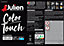 Peinture aérosol Color Touch multi supports Julien mat noir RAL 9005 400ml