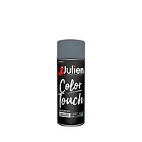 Peinture aérosol Color Touch multi supports Julien satin anthracite RAL 7016 400ml