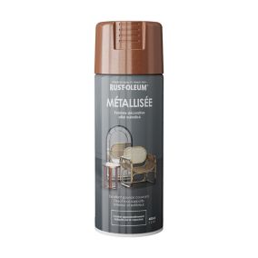 Peinture aérosol effet métallisé Rust-Oleum cuivre 400ml