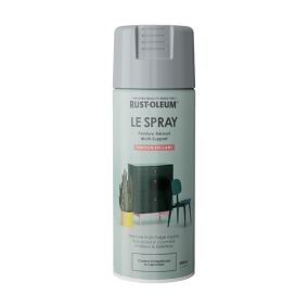 Peinture aérosol multisupport Rust-Oleum Le Spray gris fenêtre brillant 400ml