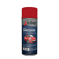 Peinture aérosol spécial carrosserie Julien brillant rouge diable RAL 37090 400ml