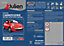Peinture aérosol spécial carrosserie Julien brillant rouge vif RAL 37092 400ml