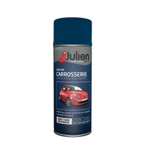 Peinture aérosol spécial carrosserie Julien métallisé bleu nacre RAL 37124 400ml