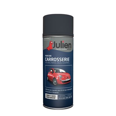 Peinture a rosol sp cial carrosserie Julien m tallis gris acier 400ml